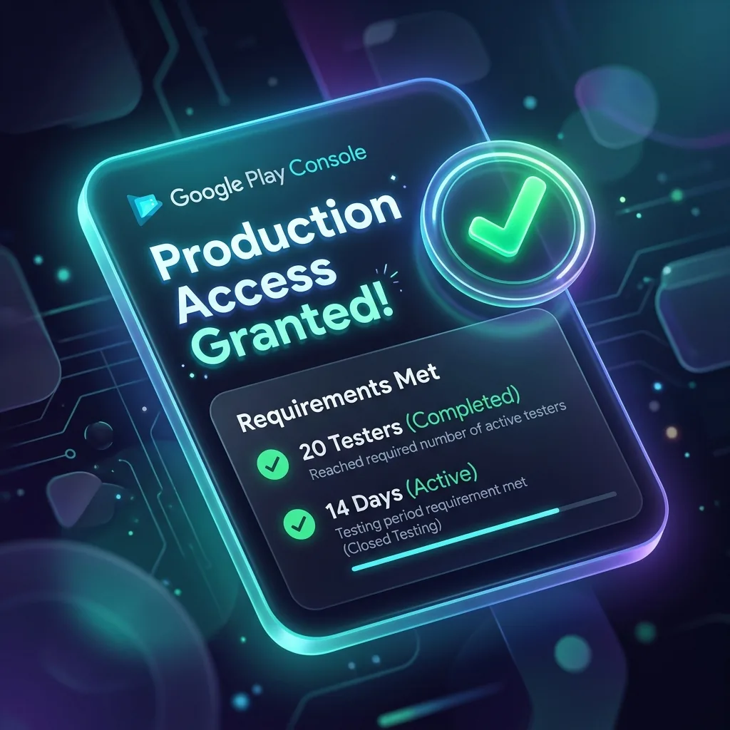 Google Play Production Access Granted